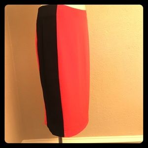 👗 LUSH color block pencil skirt